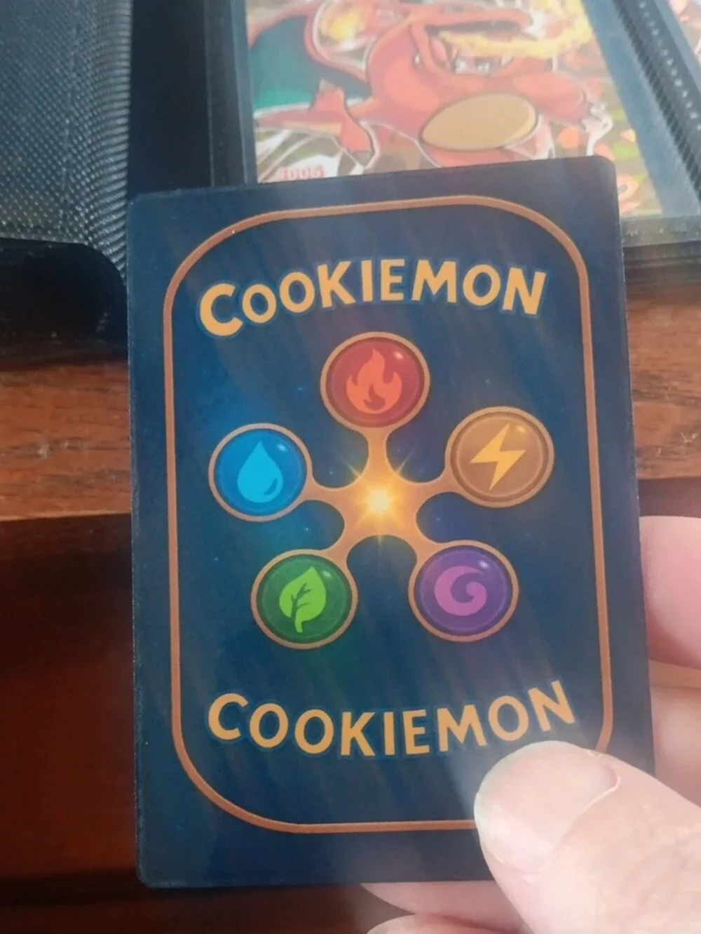 Pokemon Givvy Goblin EX Trading Card - Green, Blue, Gold